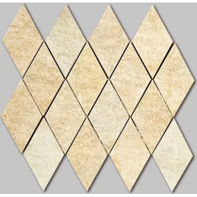 Deco Beige Estructurado Mosaico Rombo 23.2x26.4 0