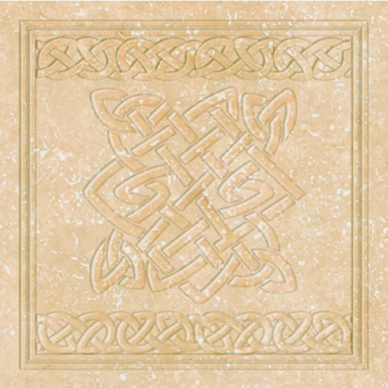 Stone Ocre Cuadro 33x33 0
