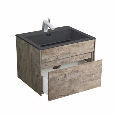 Тумба для ванной Vincea Chiara	(VMC-1C600NW) 60x48 см, подвесная N.Wood 8