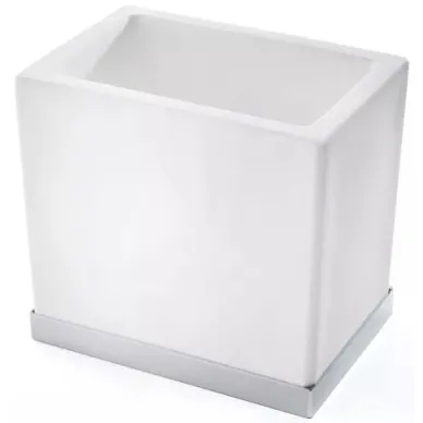 Стакан 3SC Mood Deluxe White (MDW03ASL) (белый матовый/хром) настольный 0