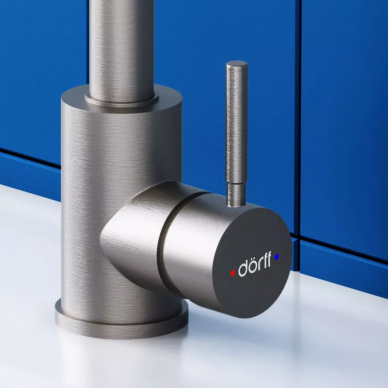 Смеситель для кухни Dorff Logic new (D3000000) (нержавеющая сталь) 6