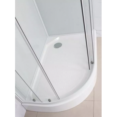 Душевая кабина Frank 400 (F411R White) без крыши, 110х80х215 см 6
