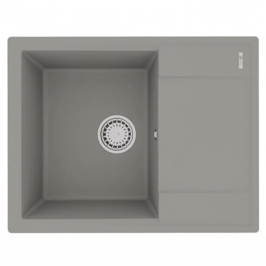Мойка кухонная Lemark Imandra 640 (9910021) серый 0