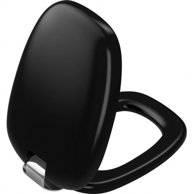 Крышка-сиденье Vitra Plural (126-083-009) микролифт (черный матовый) 0