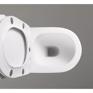 Унитаз напольный Cerutti SPA Orlter (CT9867) безободковый. микролифт 5
