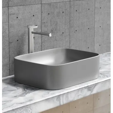 Раковина накладная Ceramicanova Element (CN6052MH) (50.5 см) антрацит матовая 5