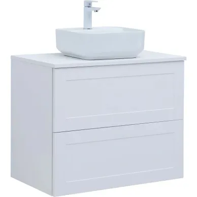 Тумба для ванной Aquanet Терра 313234 80 см, белая матовая 7
