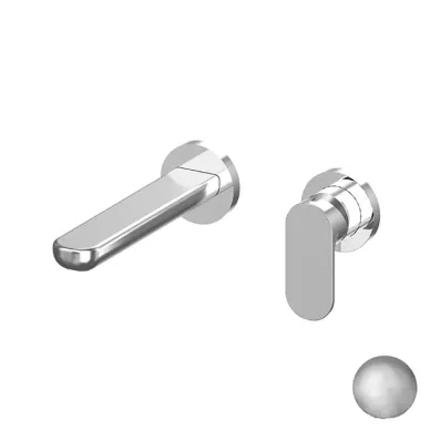 Gattoni H2Omix7000 Смеситель встроенный для раковины, на 2 отв.с GBOX, цвет: Nickel Spazzolato 7003570NS 0