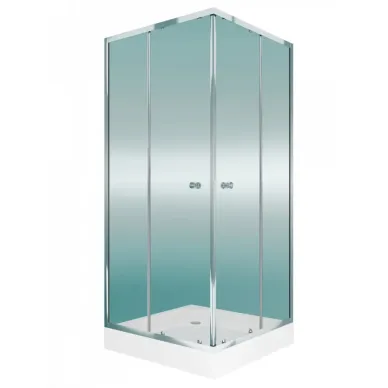 Душевой уголок Teymi Lina T00603 90x90, с поддоном, хром/стекло прозрачное 7