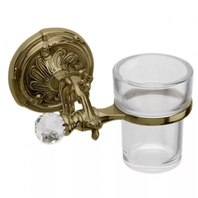 Стакан Art&Max Barocco Crystal (AM-1787-Br-C) бронза 0