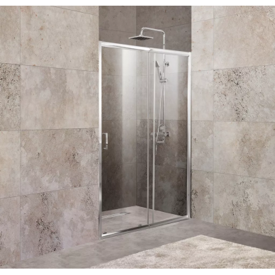Душевая дверь BelBagno Unique BF1 (120/135 см) (прозрачное стекло) 0