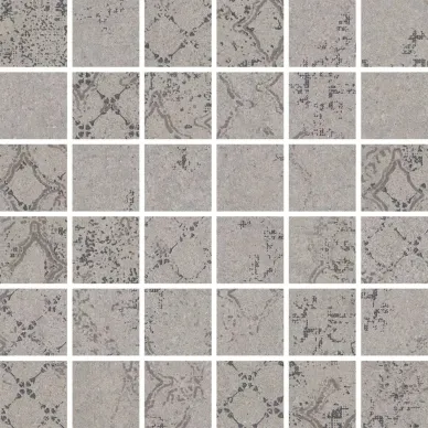 60877 Mosaico Trame Grigio 30x30 0