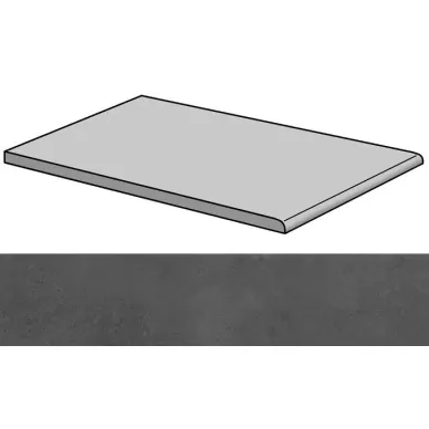 Evolution Black Lappato Peldano-30 29.75x59.55 0