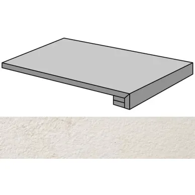 Neocountry White Bocciardato Gradone Rec-30 29.75x59.55 0