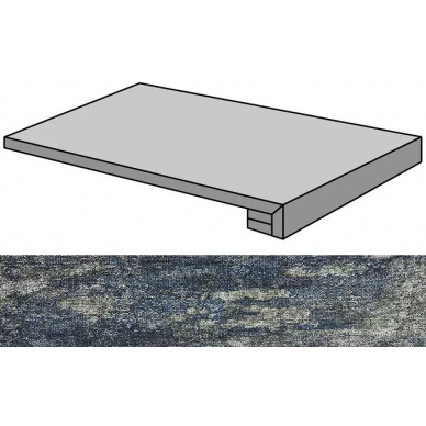 Nanofacture Blue Nat Gradone Rec-45 44.63x89.46 0