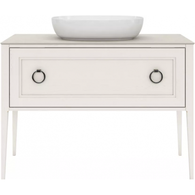 Тумба для ванной Kerama Marazzi Plaza Classic 120 (с 1-м ящиком + 1 внутренний) (белый) 0