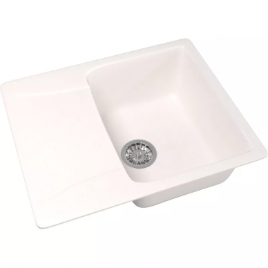 Мойка кухонная Mixline ML-GM26	(525215) белый 5