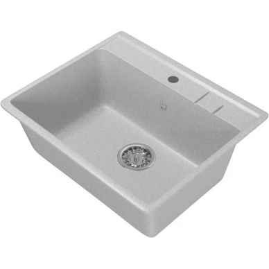 Мойка кухонная Mixline ML-GM15	(525101) серый 5