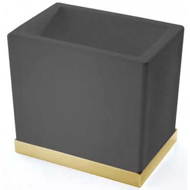Стакан 3SC Mood Deluxe Black (MDN03AGD) (черный матовый/золото 24к) настольный 0