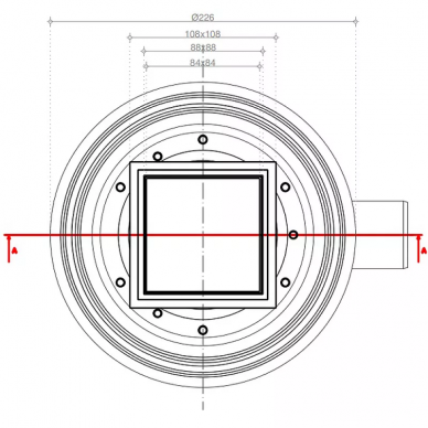 Трап для душа Pestan Confluo Standard Plate 1 (13702568) 6