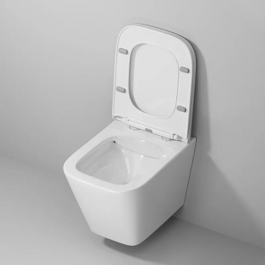 Чаша подвесного унитаза Niagara Atrio (NG-9303) с сиденьем Микролифт 6