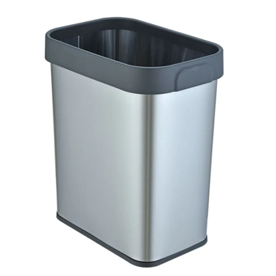 Ведро для мусора Welt Wasser Solid MT 12L, сталь матовая 0