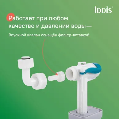 Комплект Iddis Basic BASBR01i73 3в1: подвесной унитаз, инсталляция и клавиша смыва 5