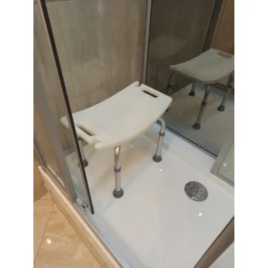 Душевая кабина Frank (F502 пристенная) с баней, 100х85 см 8