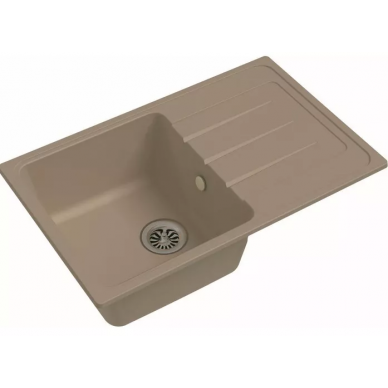 Мойка кухонная Ewigstein Elegant (E- 50F крем) крем 2