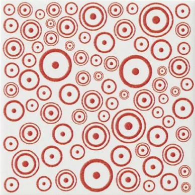 WW51M2 Red On White Wonder 2 20x20 0