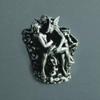 Держатель зубных щеток Art&Max Romantic (AM-B-0081B-T) серебро (настольный) 0