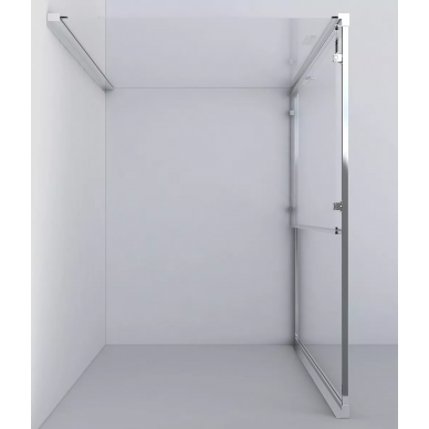Душевой уголок Vincea Garda (VSR-1G8016CH) 160x80х190 см, профиль хром/стекло шиншилла 7