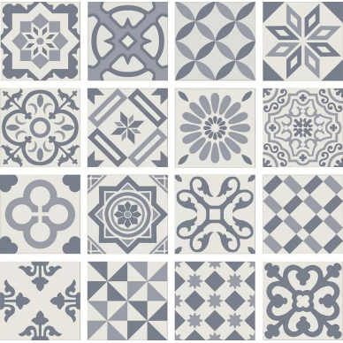 PT01950 ANTIGUA DECOR AZUL 20X20 0