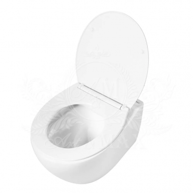 Чаша подвесного унитаза Art&Max Elegant (AM9316CHR) безободковый 8