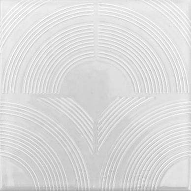 12-01-4-21-10-00-1925  Art Deco White 150х150х7 0