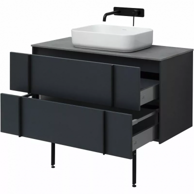 Тумба для ванной Allen Brau Reality 120 (1.32008.AM) антрацит матовый 8