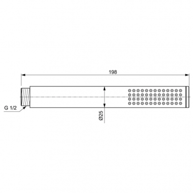 Душевая система Ideal Standard Ceratherm T100 (A7590AA) встраиваемый комплект, термостатическая, хром 14