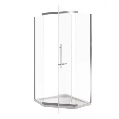 Душевой уголок Good Door Orion PNT-100-C-CH (100x100) профиль хром/стекло прозрачное 2