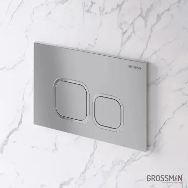Инсталляция для подвесного унитаза Grossman 900.K31.01.000+клавиша 700.K31.02.110.110+унитаз GR-4411S 12