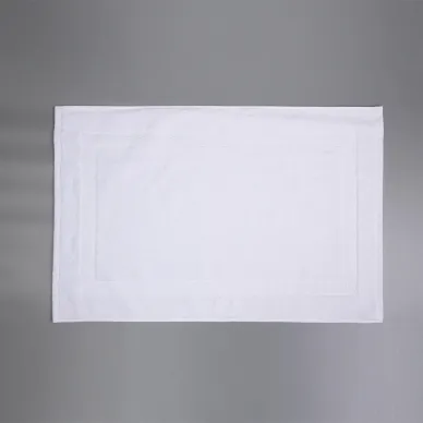Коврик для ванной комнаты Wasserkraft Neime BM-1911 80x50 см, white 0