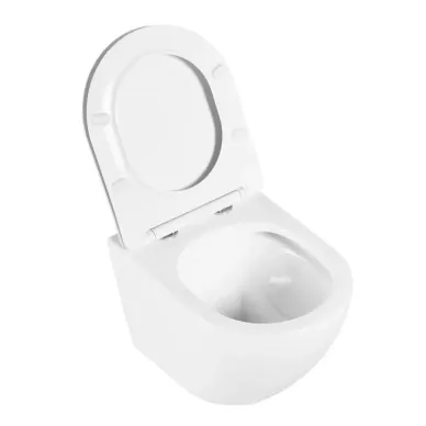 Унитаз подвесной BelBagno Uno BB3105CHR/SC с сиденьем микролифт 5