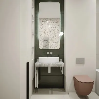 Столешница Teymi Helmi T150207 серый мрамор, 70 см 7