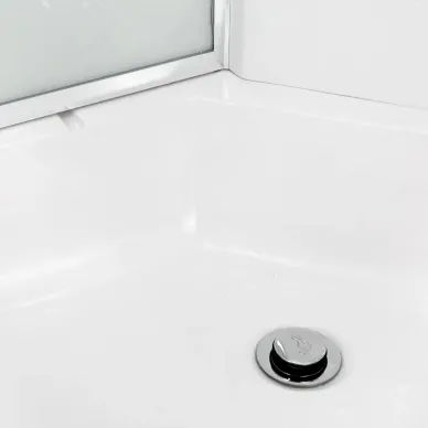 Душевая кабина DTO EM EM2790NLED 90x90x208 см, без крыши, с LED подсветкой 5