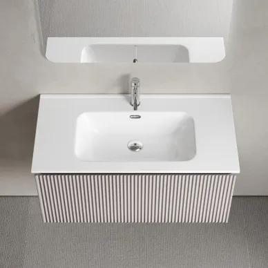 Тумба для ванной Sancos Snob R 1.0 SNR1.090SM 90см, doha soft 5