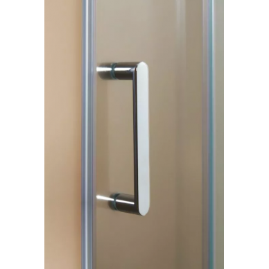 Душевой уголок Cezares Rosa R2 (80x80) стекло матовое с рисунком 2
