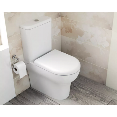 Унитаз напольный Vitra Zentrum Rim-Ex (9824B003-7207) с микролифтом 5
