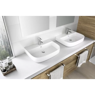 Раковина накладная Gala Mid (40035) 60 см 7