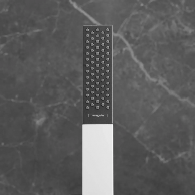 Душевой гарнтур Hansgrohe Rainfinity Baton 100 1jet (26856700) белый матовый 5