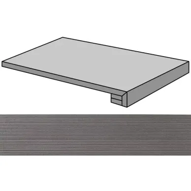Lava Negro Rigato Gradone Rec-30 29.75x59.55 0
