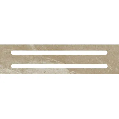 Materia Beige Solid 2cm rej 24.5x99.55 0
